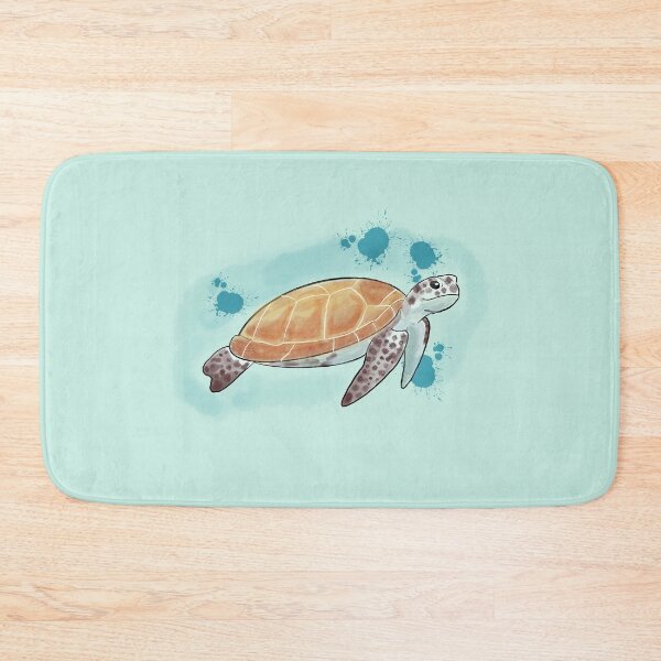 Item preview, watercolor sea turtle - adorable designed and sold by Atleta-Cali.