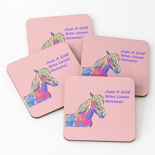 Item preview, Just A Girl Who Loves Horses designed and sold by CristalleLisa.