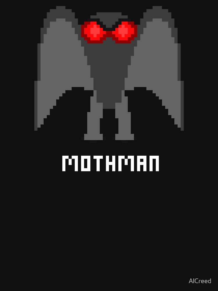 8-Bit MOTHMAN by AlCreed