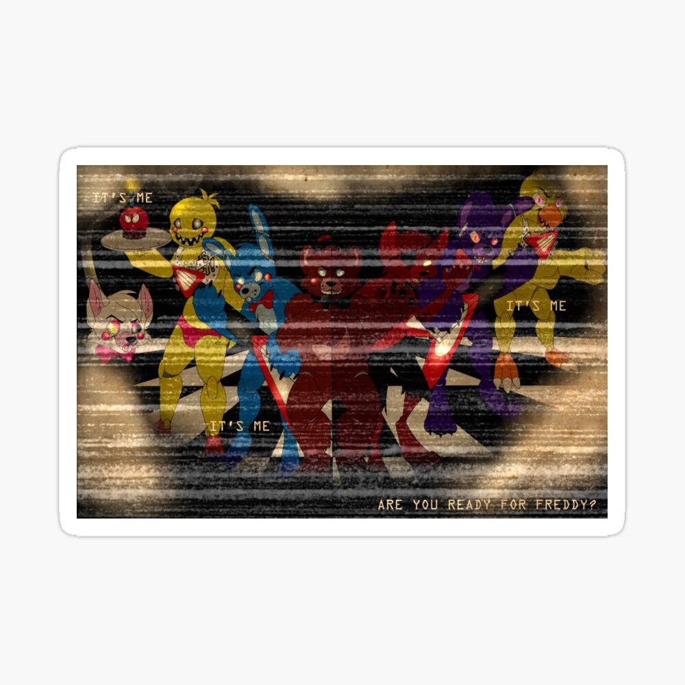 Five Nights At Freddy’s Group Sticker