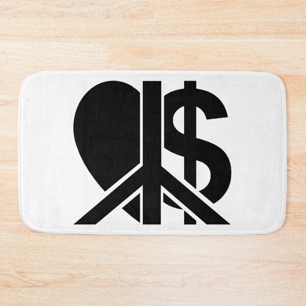 Item preview, Peace Love and Cash Flow; designed and sold by StickerApe.