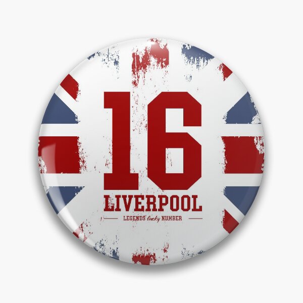 Item preview, Liverpool Sports 16 Number Legends Lucky sixteen designed and sold by Urosek.