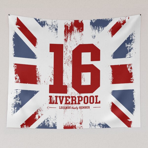 Item preview, Liverpool Sports 16 Number Legends Lucky sixteen designed and sold by Urosek.