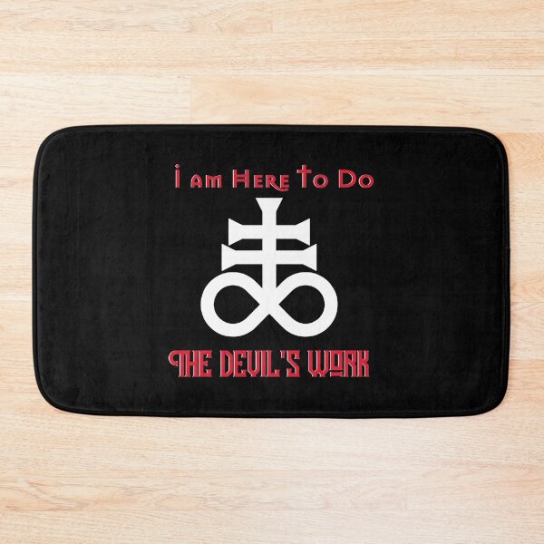 Item preview, Funny Cult I am Here To Do The Devil's Work Aesthetic designed and sold by jemile.