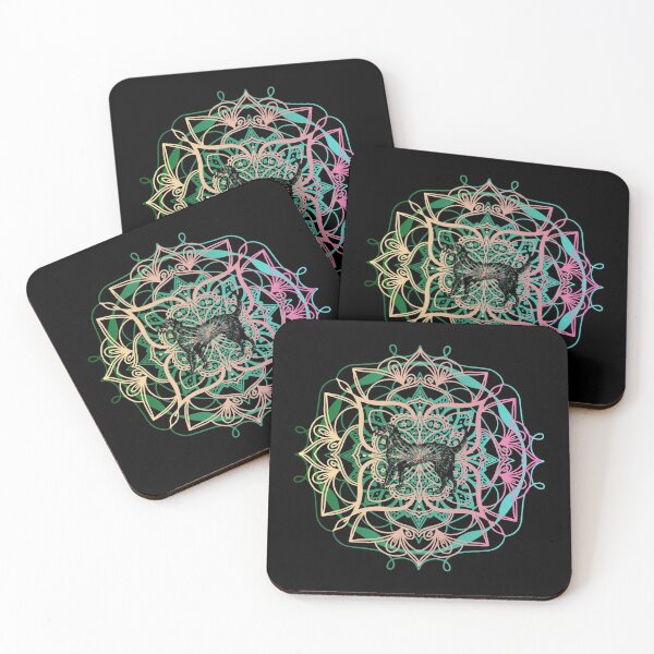 Item preview, Doggy on mandala  designed and sold by eyoginminimal.