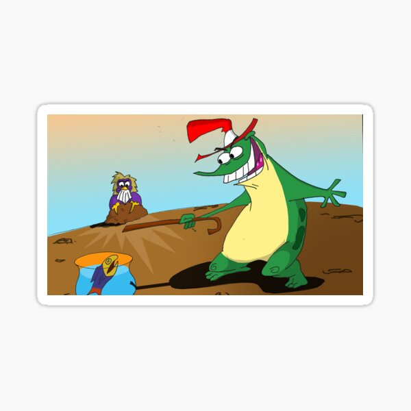 Crappon In A Hat - The Maxx Homage Sticker
