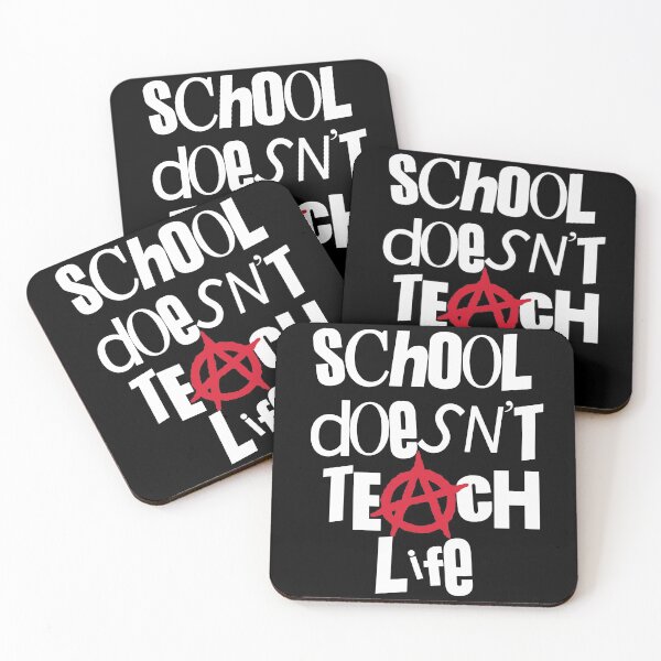 Item preview, Punk School Does Not Teach Life Vintage Aesthetic designed and sold by jemile.