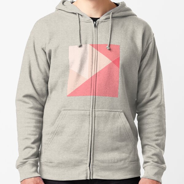 Color Block Geometrica c2 Zipped Hoodie