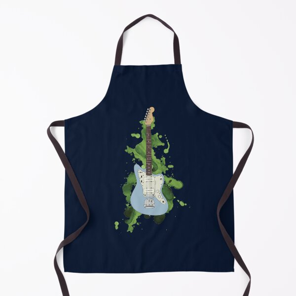 Item preview, Offset Style Electric Guitar Sonic Blue Color designed and sold by nightsworthy.