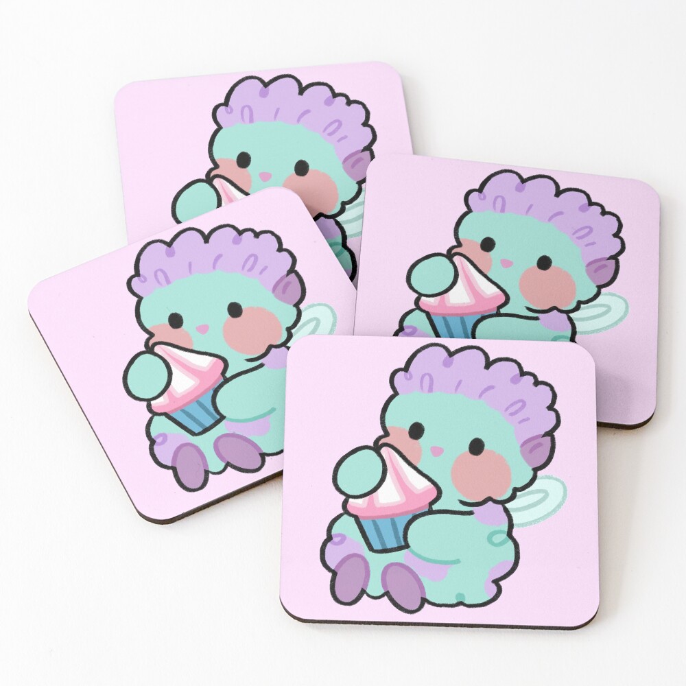 Item preview, Coasters (Set of 4) designed and sold by fluffybreadd.