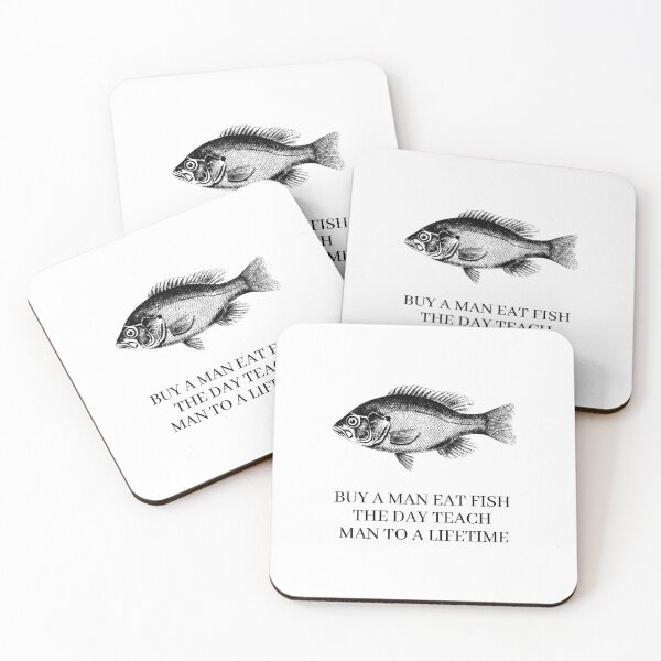Item preview, Buy a Man Eat Fish the Day Teach Man to a Lifetime (1) designed and sold by Vimbuy.