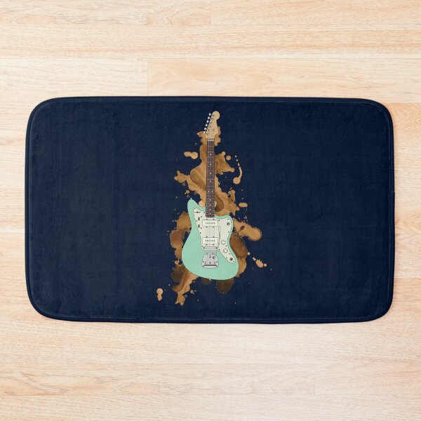 Item preview, Offset Style Electric Guitar Surf Green Color designed and sold by nightsworthy.