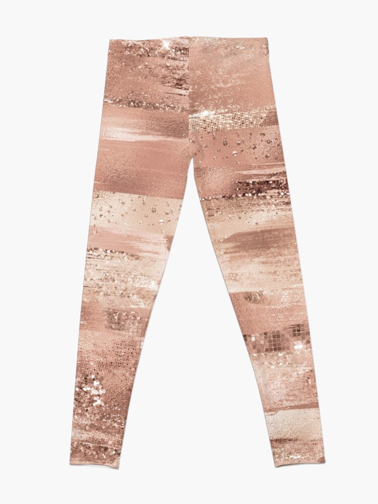 nike leggings rose gold