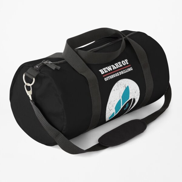 Offshore Oil Rig Duffle Bags Redbubble
