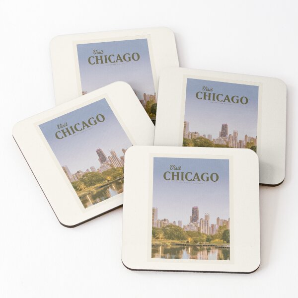 Item preview, Visit Chicago designed and sold by Mercury Club.