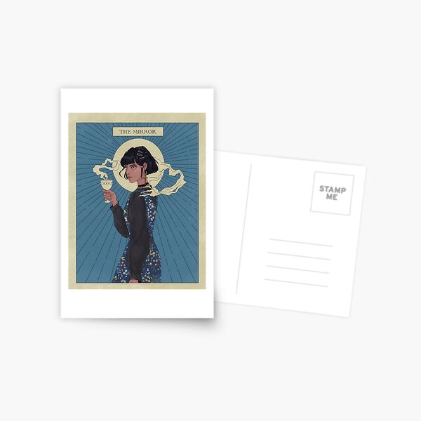 Item preview, The Raven Cycle - Blue Sargent "The Mirror" Tarot designed and sold by calicoture.