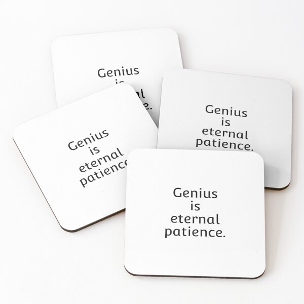 Item preview, Genius is eternal patience. designed and sold by Optimus108.