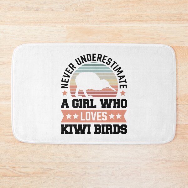Item preview, Kiwi bird never underestimate snipe bouquet saying designed and sold by madgrfx.