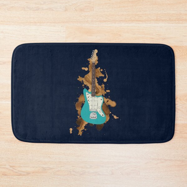Item preview, Offset Style Electric Guitar Teal Color designed and sold by nightsworthy.
