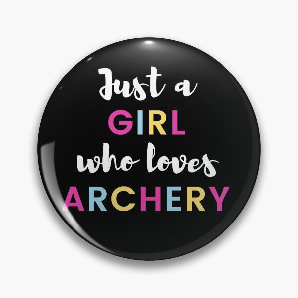 Item preview, Just a girl who loves archery designed and sold by TheGreenGoat.