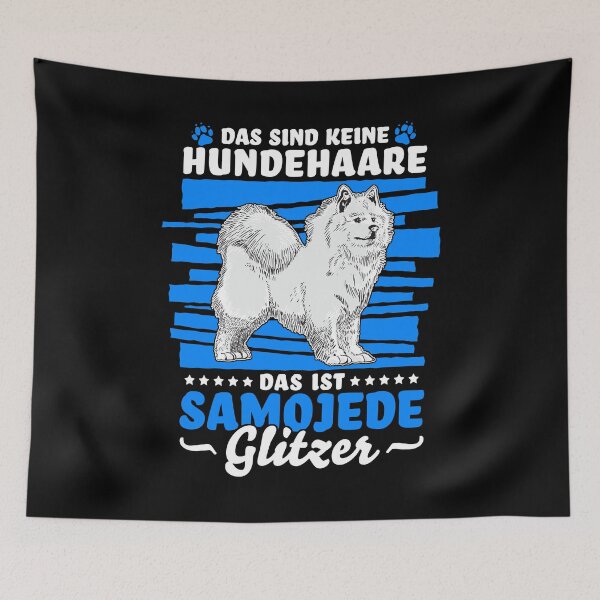 Item preview, This is Samoyed glitter sled dog saying designed and sold by madgrfx.