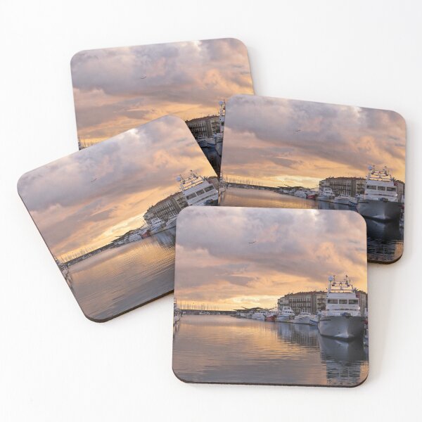 Item preview, Sunset over Sete Quai designed and sold by Ann Biddlecombe.