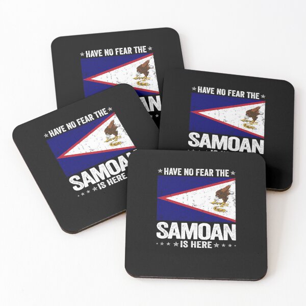 Item preview, Have No Fear The Samoan Is Here  American Samoa Flag Design designed and sold by JJDzignsShop.