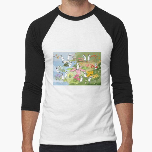 Baseballshirt mit 3/4-Arm