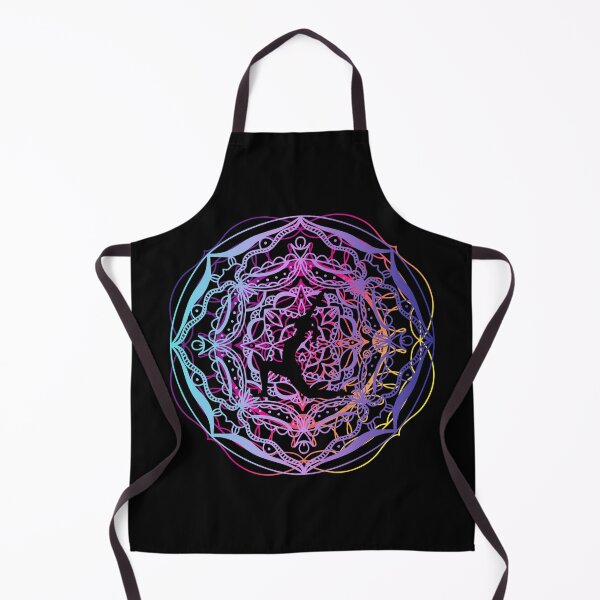 Item preview, Warrior pose mandala designed and sold by eyoginminimal.