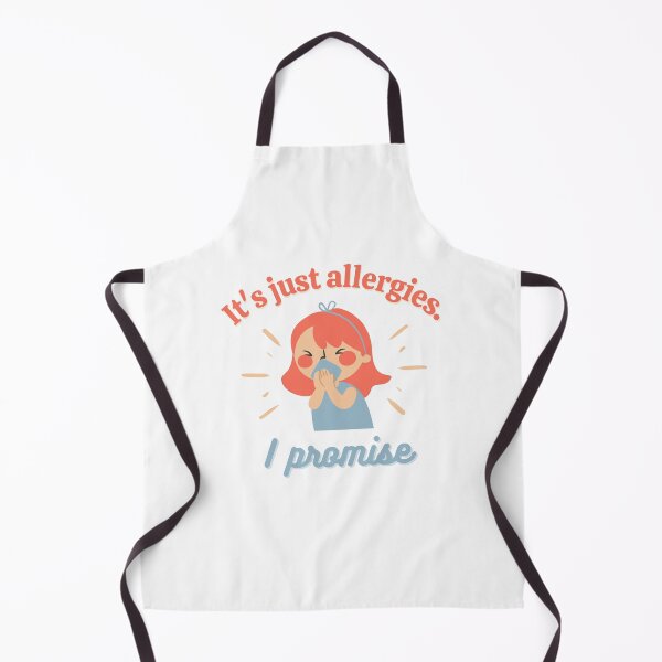 Item preview, Its just allergies. I promise - Funny Cartoon - Women designed and sold by WildBerryArt.
