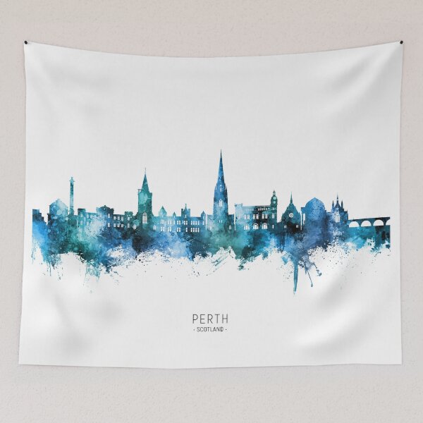 Artikelvorschau, Perth Scotland Skyline entworfen und verkauft von ArtPrints.
