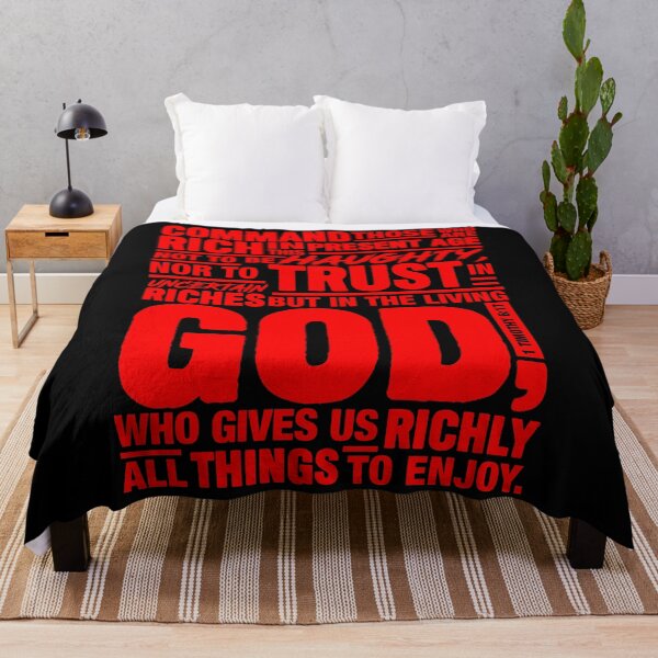 Item preview, 1 Timothy 6:17 designed and sold by plushism.