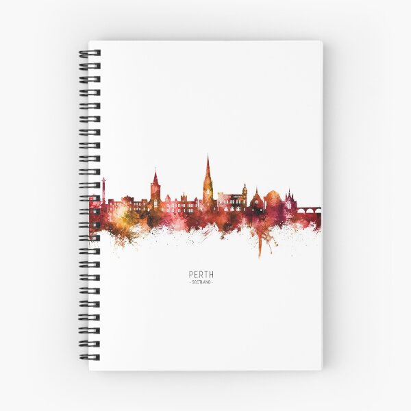 Aperçu de l'œuvre Perth Scotland Skyline créée et vendue par ArtPrints.