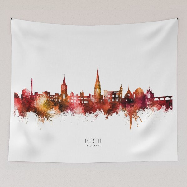 Item preview, Perth Scotland Skyline designed and sold by ArtPrints.
