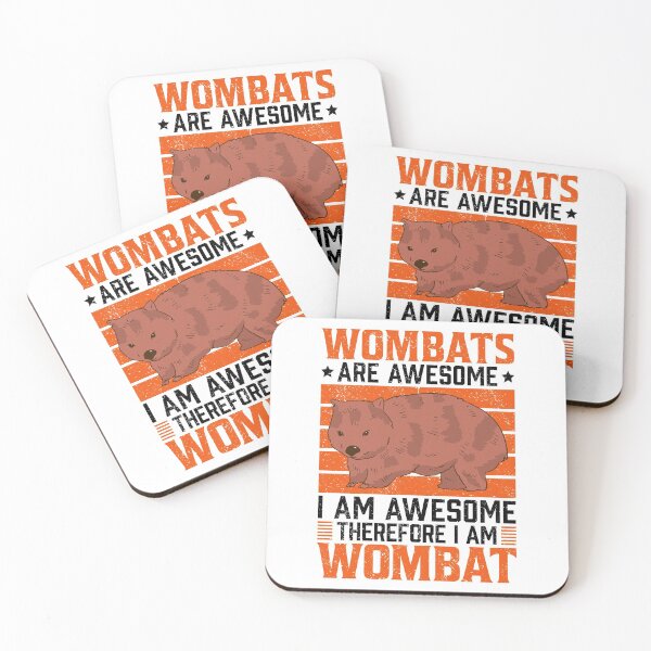 Item preview, Wombat is fantastic marsupial Australia saying designed and sold by madgrfx.