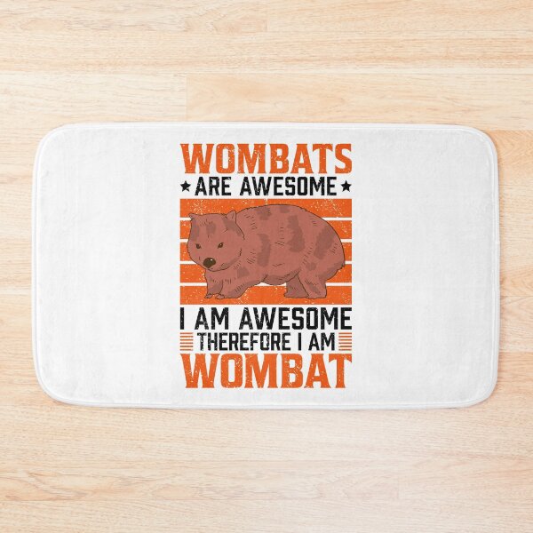 Item preview, Wombat is fantastic marsupial Australia saying designed and sold by madgrfx.