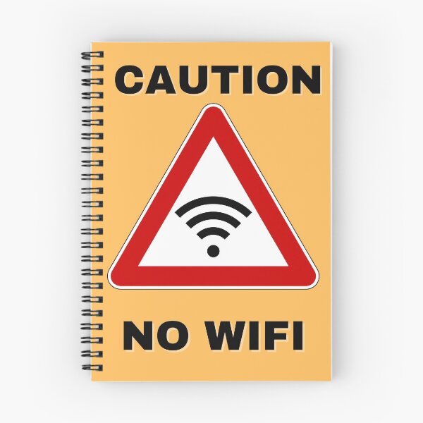 Item preview, NO WIFi SIGNBOARD designed and sold by geishafashion.