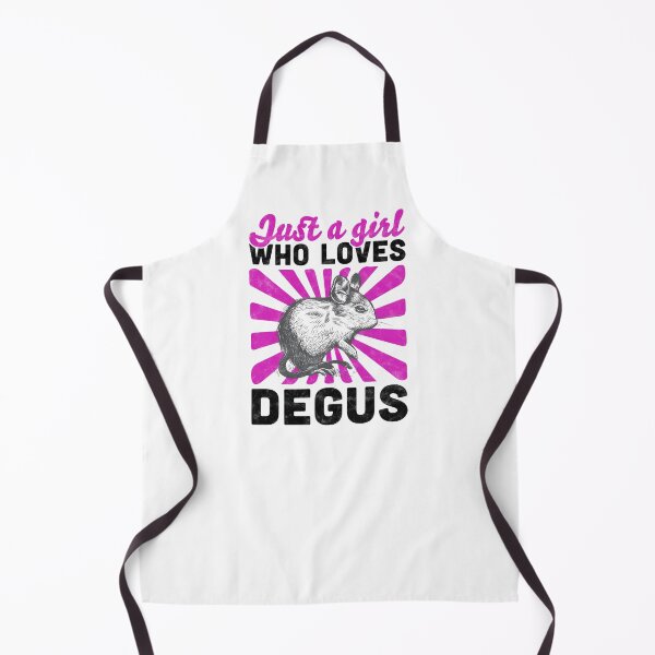 Item preview, Girl who loves degu rodent owner saying designed and sold by madgrfx.