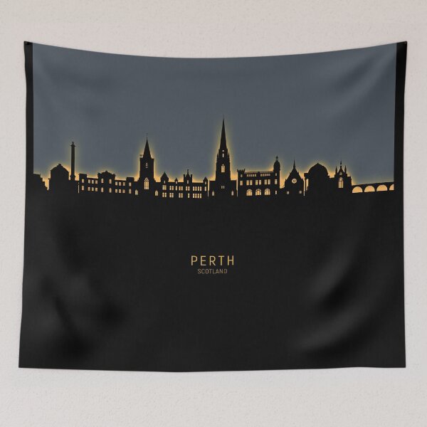 Item preview, Perth Scotland Skyline designed and sold by ArtPrints.