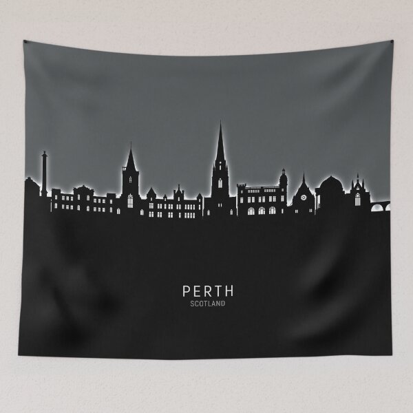 Item preview, Perth Scotland Skyline designed and sold by ArtPrints.