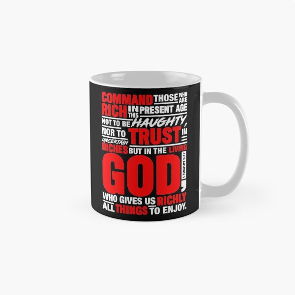 Item preview, 1 Timothy 6:17 designed and sold by plushism.