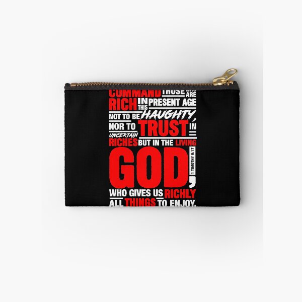Item preview, 1 Timothy 6:17 designed and sold by plushism.