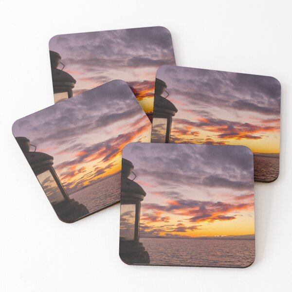 Item preview, Lantern in the sunset over the lagoon designed and sold by Ann Biddlecombe.