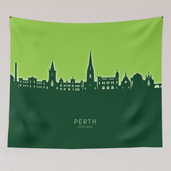 Item preview, Perth Scotland Skyline designed and sold by ArtPrints.