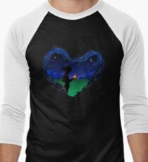 Howl meets Calcifer Baseball ¾ Sleeve T-Shirt