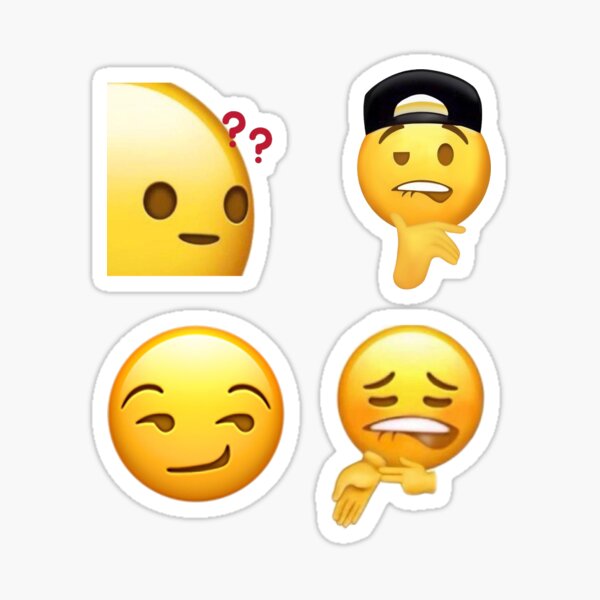 emoji,funny,smirk,face,fuckboy,confused,fuck boy,smirking,bite lip,biting l...