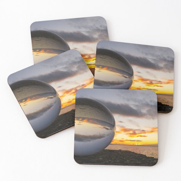 Item preview, Sphere sunset over the lagoon in Sete designed and sold by Ann Biddlecombe.