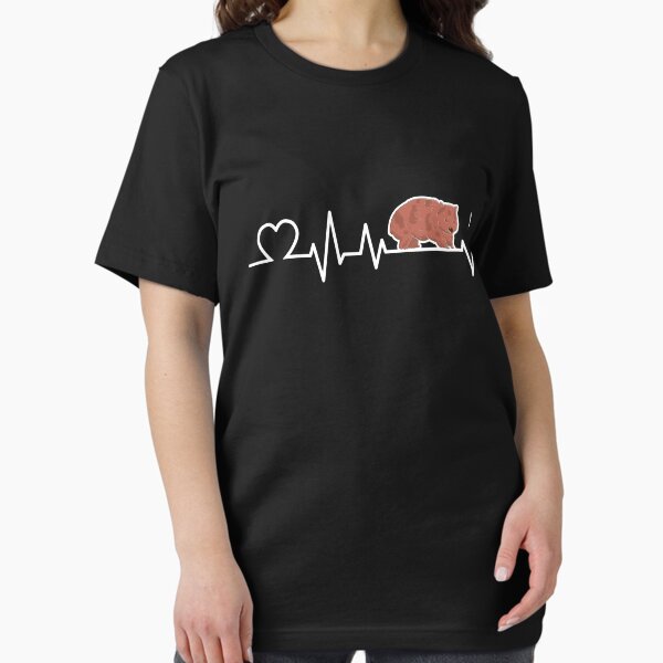 Item preview, Wombat heartbeat marsupial Australia gift designed and sold by madgrfx.