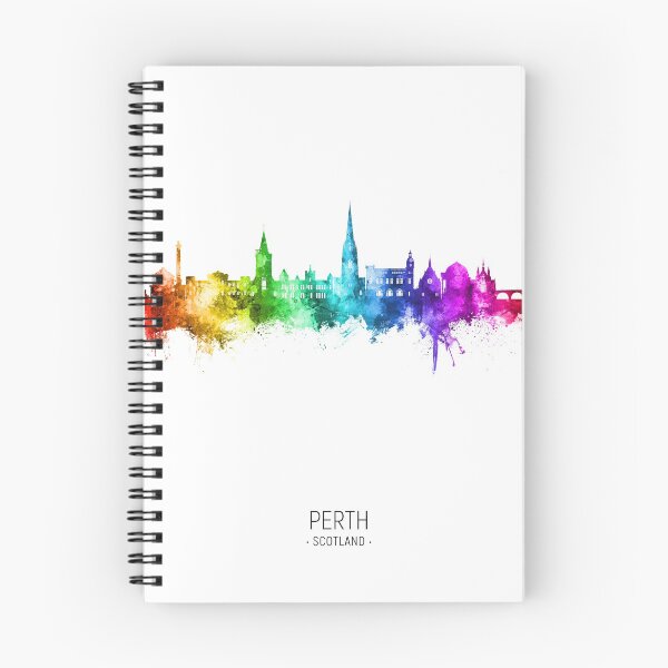 Aperçu de l'œuvre Perth Scotland Skyline créée et vendue par ArtPrints.