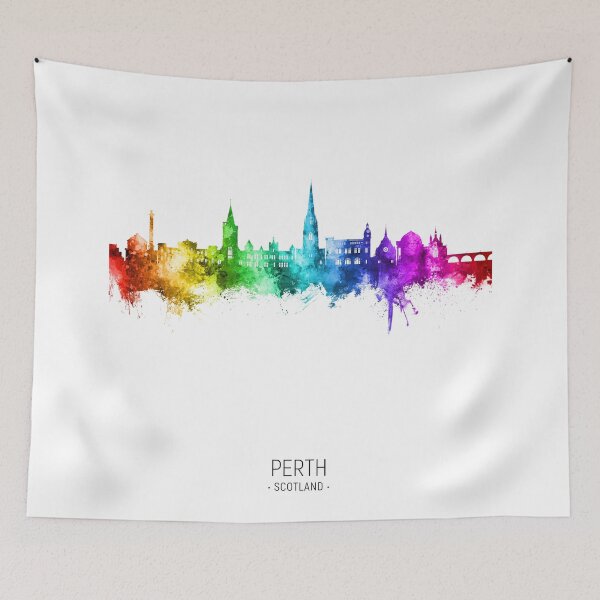 Item preview, Perth Scotland Skyline designed and sold by ArtPrints.